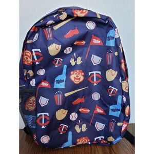 Minnesota Twins Baseball TC Bear Youth School Backpack Target Field